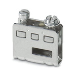 Phoenix Contact IAK 16 Series Grey Terminal Block, 16mm², Single-Level, Screw Termination