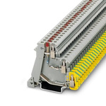 Phoenix Contact DOK 1.5-LA 24RD/O-M Series Grey Terminal Block, 2.5mm², Triple-Level, Screw Termination