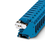 Phoenix Contact UIKN 35 BU Series Blue Disconnect Terminal Block, 35mm², 1-Level, Hybrid Termination