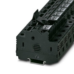 Phoenix Contact UK 10.3-CC HESILED N72 Series Black Modular Terminal Block, 25mm², 1-Level, Screw Termination
