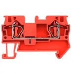 Siemens 8WH Series Red Din Rail Terminal, 4mm², 1-Level, Spring Termination, CSA