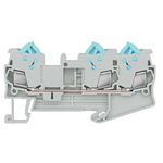 Siemens 8WH Series Blue Din Rail Terminal, 1.5mm², 1-Level, Plug-In Termination, CSA