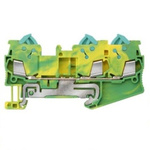 Siemens 8WH Series Green, Yellow Din Rail Terminal, 1.5mm², 1-Level, Quick Connect Termination, CSA