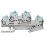 Siemens 8WH Series Blue Din Rail Terminal, 1.5mm², 2-Level, Plug-In Termination, CSA