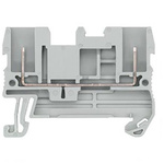 Siemens 8WH Series Grey Din Rail Terminal, 2.5mm², 1-Level, Plug-In Termination, CSA