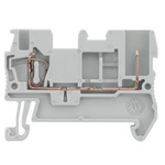 Siemens 8WH Series Blue Din Rail Terminal, 2.5mm², 1-Level, Spring Termination, CSA