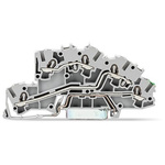 Wago TOPJOB S Series Grey Multi Level Terminal Block, 2.5mm², 3-Level, Push-In Cage Clamp Termination