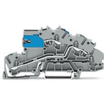 Wago TOPJOB S Series Grey Multi Level Terminal Block, 2.5mm², 3-Level, Push In Termination