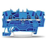 Wago TOPJOB S Series Blue DIN Rail Terminal Block, 1.5mm², 1-Level, Push-In Cage Clamp Termination, ATEX, EAC Ex, IECEx