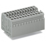 Wago 869 Series Grey Terminal Strip, 2.5mm², 1-Level, Cage Clamp Termination