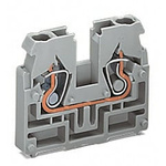 Wago 869 Series Grey Terminal Block, 2.5mm², 1-Level, Cage Clamp Termination