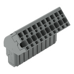 Wago 769 Series Grey Connector, 4mm², 1-Level, Cage Clamp Termination, CSA