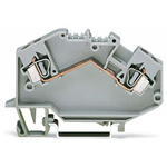 Wago 781 Series Grey Terminal Block, 4mm², 1-Level, Cage Clamp Termination, CSA