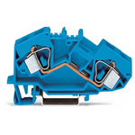 Wago 783 Series Blue Terminal Block, 16mm², 1-Level, Cage Clamp Termination, CSA