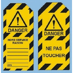 Brady Self-Adhesive Danger Ne Pas Toucher Hazard Warning Sign (French)