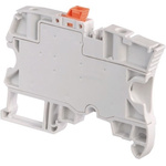 Entrelec SNK Series Grey Test Disconnect Terminal Block, 4mm², Single-Level, Screw Termination