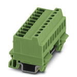 Phoenix Contact MCVK 1.5/10-G-3.81 Series DIN Rail Terminal Block, Screw Termination