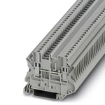 Phoenix Contact UT 2.5-MTD P/P Series Grey Feed Through Terminal Block, Single-Level, Screw Termination