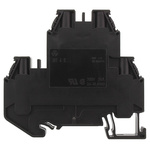Wieland WT 4 E Series Black Multi Level Terminal Block, Double-Level, Screw Termination, ATEX