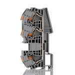 Phoenix Contact PT 16 Clipline Series Grey Feed Through Terminal Block, 0.5 → 25mm², Single-Level, Push In