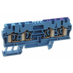 Weidmuller Z Series Blue Feed Through Terminal Block, 2.5mm², Single-Level, Clamp Termination