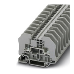 Phoenix Contact RTO 3 Series Grey Non-Fused Terminal Block, Single-Level, Bolt Termination