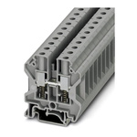 Phoenix Contact USST 10 Series Grey Feed Through Terminal Block, 0.5 → 16mm², Single-Level, Screw Termination