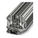 Phoenix Contact USST 4-TG P/P Series Grey Disconnect Terminal Block, Single-Level, Screw Termination