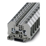 Phoenix Contact RTO 5-TC Series Grey Feed Through Terminal Block, Single-Level, Bolt Termination