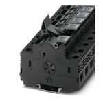 Phoenix Contact UK 10.3-CC HESILED N 600 2POL Series Black Fused DIN Rail Terminal, 1.5 → 25mm², Single-Level,