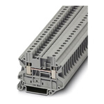 Phoenix Contact UT Series Brown Feed Through Terminal Block, 0.14 → 6mm², Single-Level, Screw Termination