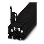 Phoenix Contact UK 5-HESILED 60 N Series Black Fused DIN Rail Terminal, 1-Level, Screw Termination, Fused