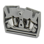 Phoenix Contact MSB 2.5-F BU Series Blue DIN Rail Terminal Block, 0.08 → 4mm², Spring Clamp Termination