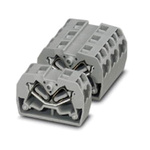 Phoenix Contact MSDBV 2.5-M OG Series Orange DIN Rail Terminal Block, 0.08 → 4mm², Spring Clamp Termination