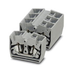 Phoenix Contact MSDB 2.5-M YE Series DIN Rail Terminal Block, 0.08 → 4mm², Spring Clamp Termination