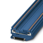 Phoenix Contact CLIPLINE PT Series Grey DIN Rail Terminal Block, Push In Termination