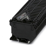 Phoenix Contact UK5-HESILED 24V- 2MA Series Black Fused DIN Rail Terminal, 1-Level, Screw Termination