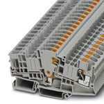 Phoenix Contact PTME 6/1P Series Grey Disconnect Terminal Block, 0.5 → 10mm², Single-Level, Push In Termination