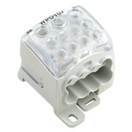 Weidmuller Distribution Block, 8 Way, 25 mm², 35 mm², 95 mm², 192A, 1 kV ac/dc, 600 V, Grey