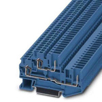 Phoenix Contact STTB Series Blue Double Level Terminal Block
