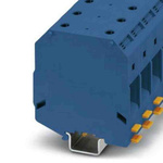 Phoenix Contact UKH 95 Series Blue Non-Fused DIN Rail Terminal, 25 → 95mm², Screw Termination