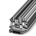 Phoenix Contact UT 4 Series Grey Feed Through Terminal Block, 0.14 → 6mm², Screw Termination, ATEX, IECEx