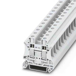 Phoenix Contact UT 10 Series White Feed Through Terminal Block, 0.5 → 16mm², Screw Termination, ATEX, IECEx