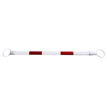 RS PRO Red & White Barrier, Extendable Barrier