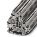 Phoenix Contact UTTB Series Orange DIN Rail Terminal Block, Screw Termination