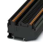 Phoenix Contact PT 6 Series Black Fused DIN Rail Terminal, 10mm², Single-Level