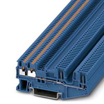 Phoenix Contact PT 1 Series Blue Component Terminal Block, 1.5mm², Push In Termination