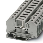 Phoenix Contact RT 4-T-P/P Series Grey DIN Rail Terminal Block, 0.1 → 6mm², Bolt Termination