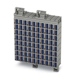 Phoenix Contact 5/80-3 /BU 19Z, PTMC 1 Series Grey DIN Rail Terminal Block, 0.14 → 2.5mm², Push In Termination
