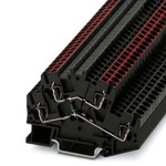 Phoenix Contact 5-DIO, STTBS 2 Series Black Component Terminal Block, 0.08 → 4mm², Spring Cage Termination